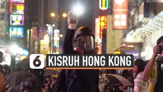 Massa pro-demokrasi melakukan unjuk rasa di beberapa wilayah Hong Kong. Massa merusak sebuah toko dan membakar ATM yang diduga terafiliasi dengan China.