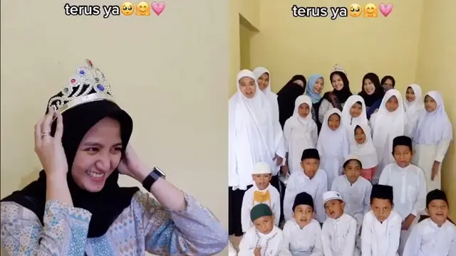 Seorang sahabat beri kejutan pesta bujang dengan merayakan bersama anak yatim.