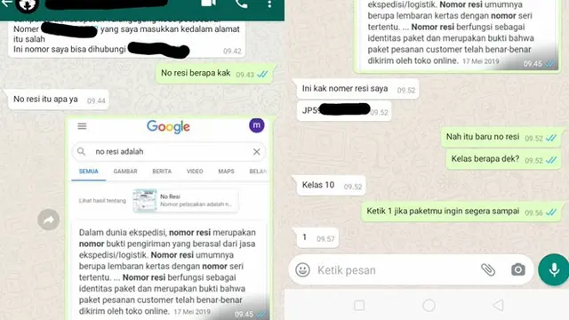 6 Chat Bocah Order di Online Shop Ini Polos Banget, Melatih Kesabaran