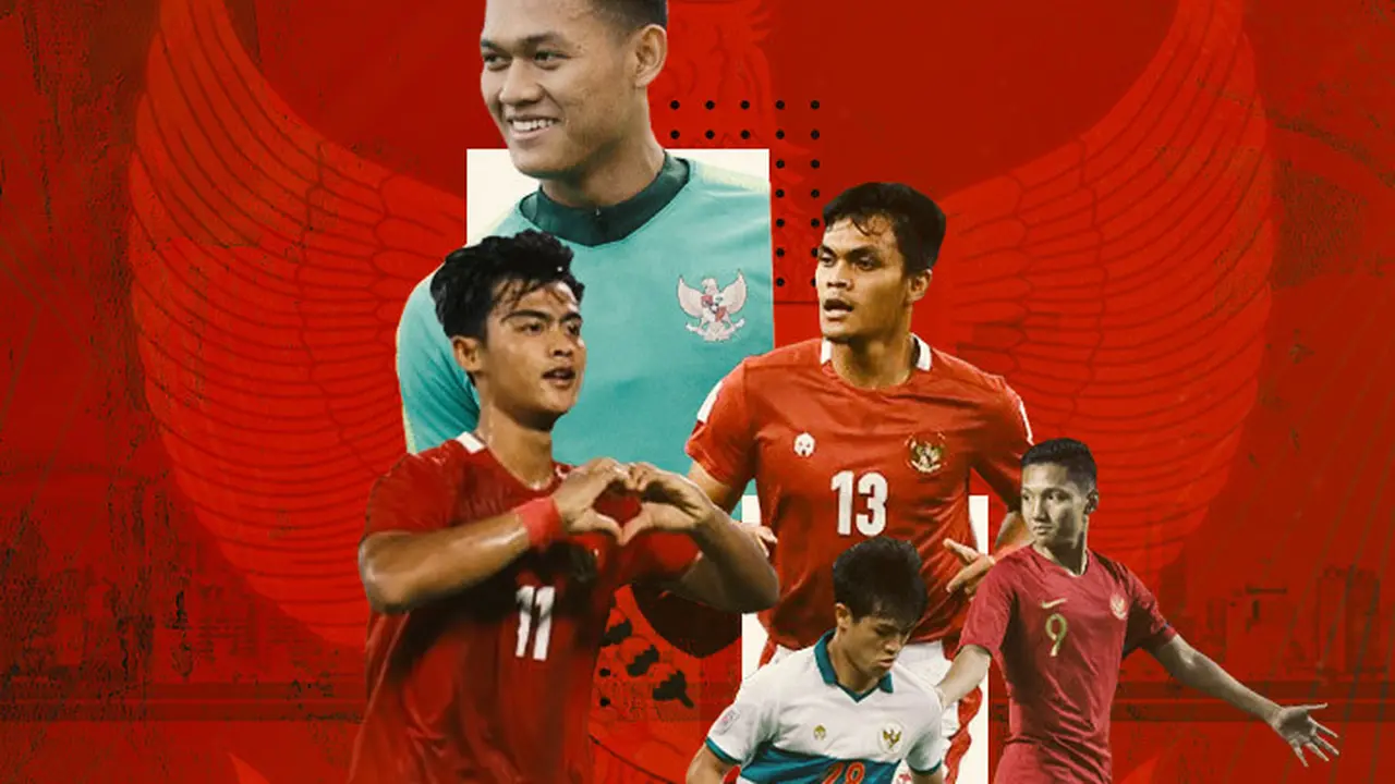 Timnas Indonesia - Pemain Timnas Indonesia U-23: Muhammad Riyandi, Alfeandra Dewangga, Pratama Arhan, Rachmat Irianto, dan Syahrian Abimanyu