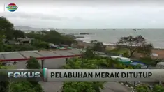 Siklus Badai Tropis Dahlia menyebabkan ombak tinggi membuat ASDP Cabang Merak menghentikan penyeberangan