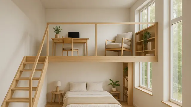 7 Desain Rumah Kecil dengan Loft Minimalis, Solusi Cerdas untuk Hunian Efisien
