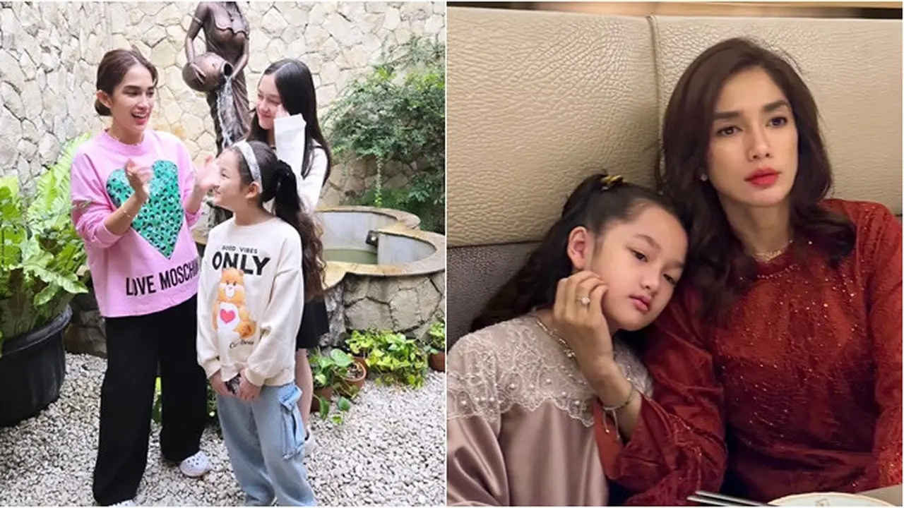 6 Potret Quality Time Ussy dan Sheva, Putri Bungsu Kian Cantik di Usia 8 Tahun