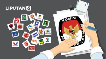 Banner Infografis KPU Buka Pendaftaran Parpol Peserta Pemilu 2024. (Liputan6.com/Abdillah)