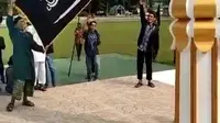 Kabareskrim Perintahkan Usut Pengibaran Bendera Hitam di Poso yang Viral. (Liputan6.com/Nafiysul Qodar)