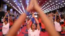 Saat ini, yoga dipraktikkan secara luas dalam berbagai bentuk di seluruh dunia dan terus berkembang. (Idrees MOHAMMED/AFP)