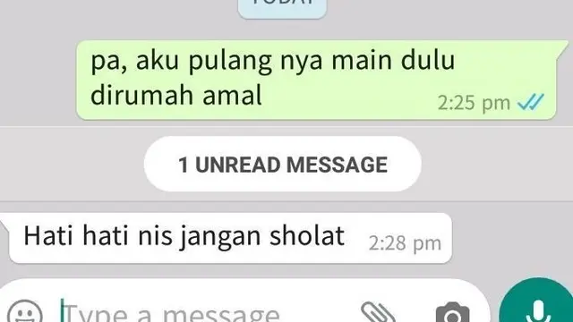 Bikin Salah Paham, 6 Chat Typo dari Orang Tua Ini Bikin Mikir Keras