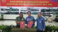 Panglima Gatot Resmikan Rehabilitasi Rumah Dinas dan Fasilitas Pendidikan Komplek TNI (Liputan6.com/Nanda Perdana)
