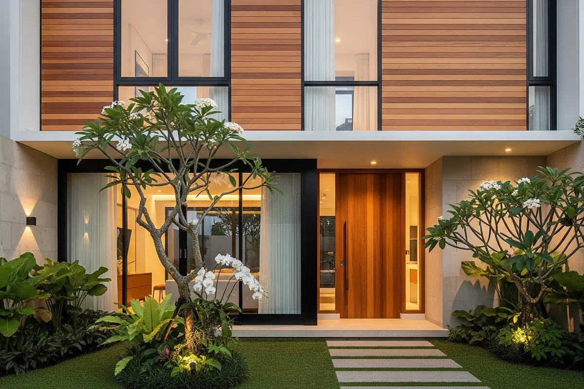 Fasad Rumah Minimalis Terlihat Berkelas
