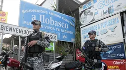 Perintah ini dalam rangka “perang” yang berupaya menghentikan anggota geng selama 16 bulan. (AFP/Oscar Rivera)