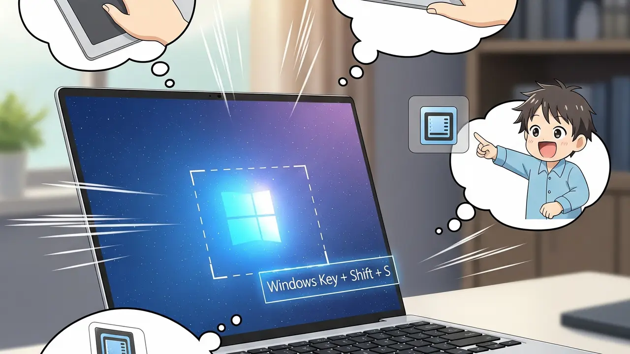 Cara Screenshot di Laptop.