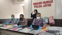 Polda Jatim menetapkan ketua Khilafatul Muslimin Surabaya Raya sebagai tersangka. (Dian Kurniawan/Liputan6.com)