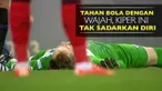 Lukas Kurse, kiper Paderborn langsung tak sadarkan diri usai menahan bola sepakan Kiesling pada lanjutan Bundesliga antara Bayer Leverkusen melawan Paderborn tahun lalu.