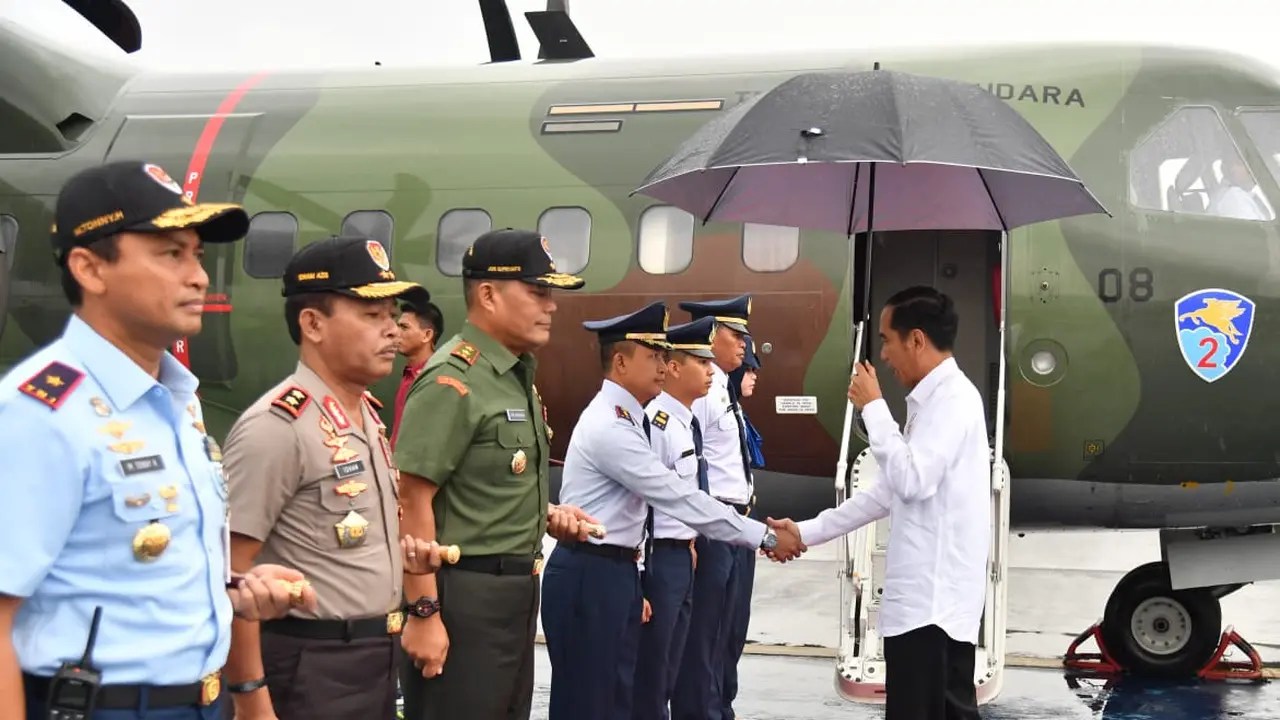 Kunjungan Jokowi di Banjarnegara
