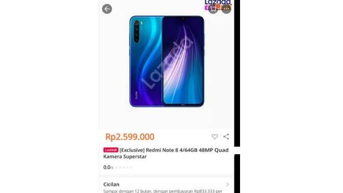 Bocoran harga Redmi Note 8 di Indonesia. Dok: Istimewa