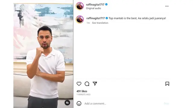 Malam Ini Raffi Ahmad Bakal Live Streaming Lagi di Shopee Live Untuk Cetak Rekor Baru