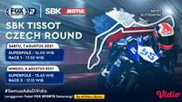 Jadwal dan Live Streaming WSBK Seri Ceko di Vidio Akhir Pekan Ini, 7 dan 8 Agustus 2021. (Sumber : dok. vidio.com)