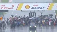 Diguyur Hujan Deras, MotoGP Malaysia Ditunda