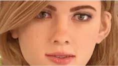 Robot ini memiliki wajah, tubuh dan keseksian mirip bintang film Avengers tersebut.