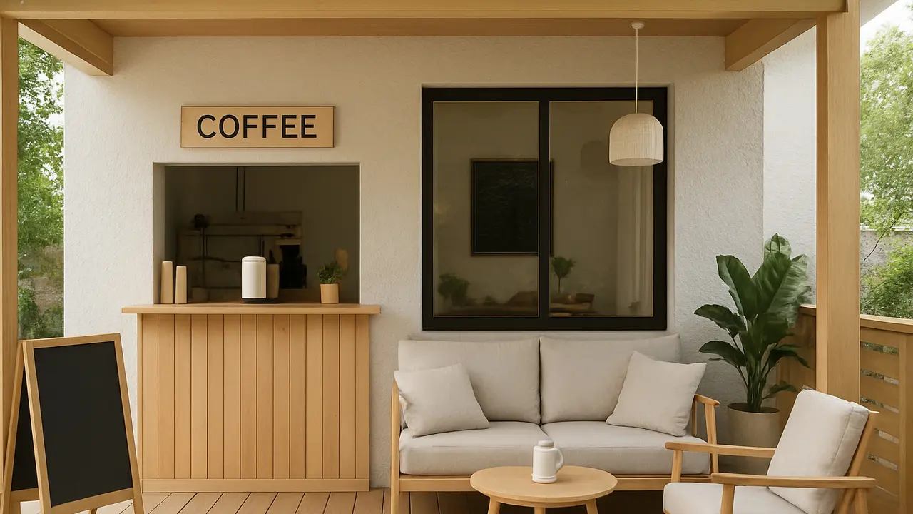 Warung kopi di teras rumah (Foto: ChatGPT)