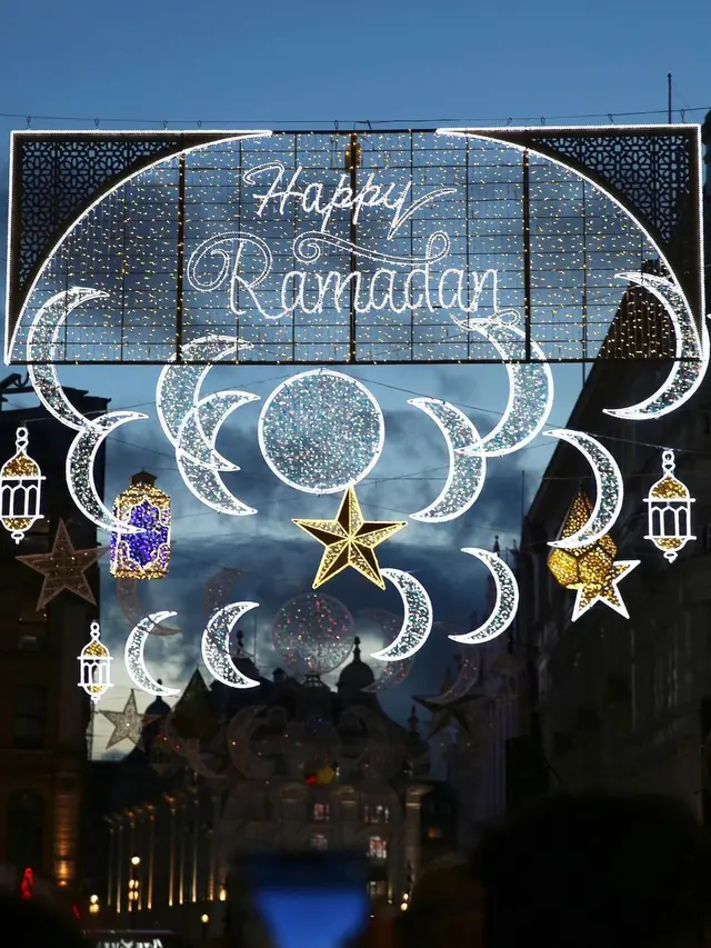 Dekorasi Lampu Ramadan London