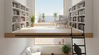 8 Desain Rumah di Lahan Terbatas dengan Mezzanine dan Rooftop, Estetik Hemat Tempat