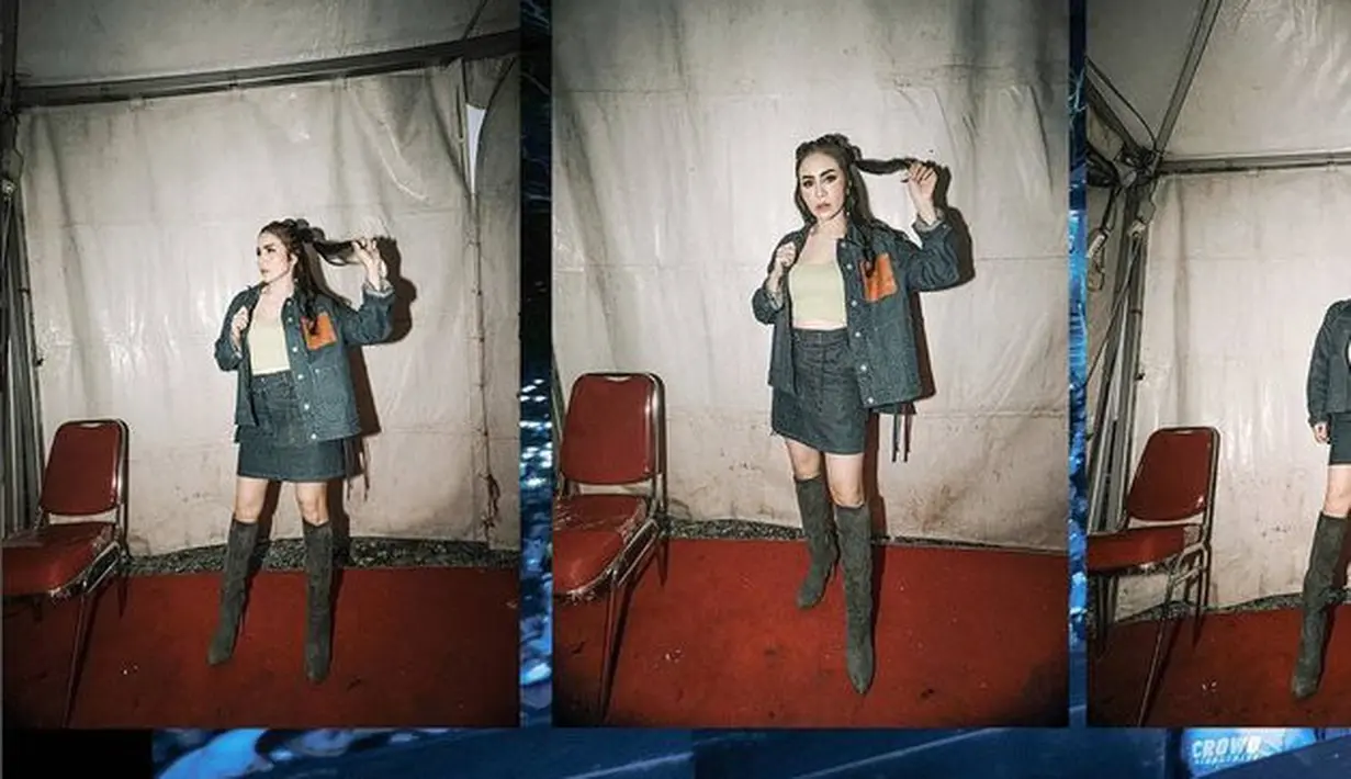 Ia pun berterima kasih kepada para penggemar yang membuatnya percaya diri untuk menyanyi dan merasa dihargai. (instagram.com/therealmomogeisha)