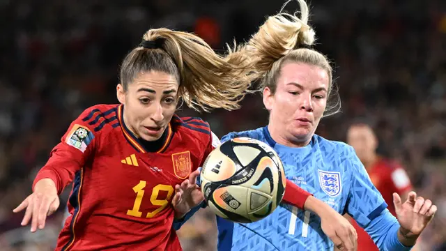 Foto: Laga Keras, Timnas Spanyol Keluar Sebagai Juara Piala Dunia Wanita 2023