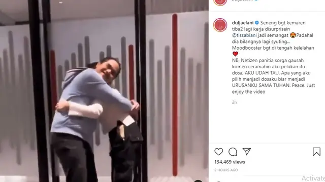 Dul Jaelani - Tissa Biani (Foto: Instagram/@duljaelani)