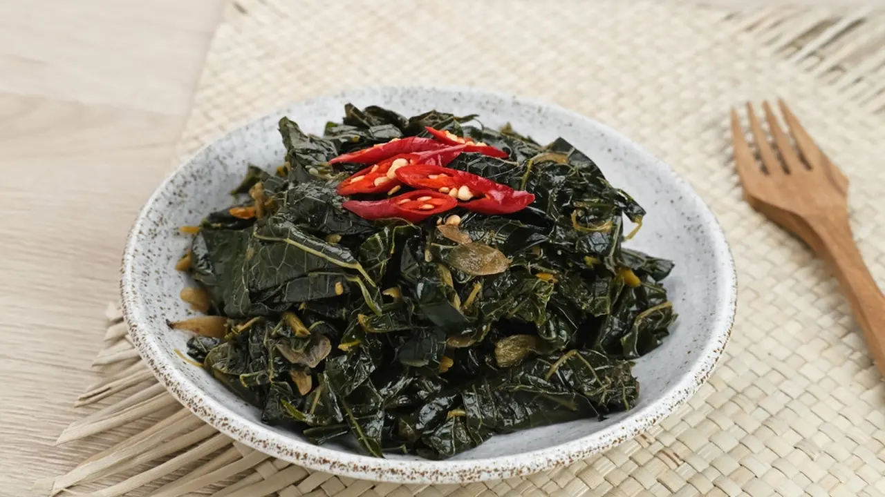 tumis daun pepaya