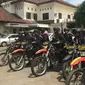 Polisi meningkatkan pengamanan gereja di Makassar. (Liputan6.com/Fauzan Sulaiman)