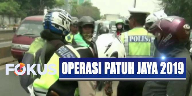 Aksi Baku Hantam Nyaris Warnai Operasi Patuh Jaya 2019 di Kawasan Pesing