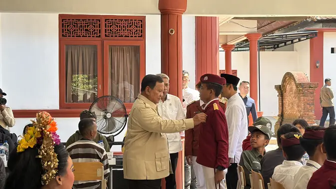 Prabowo Ungkap Tujuan Bangun Sekolah Rakyat