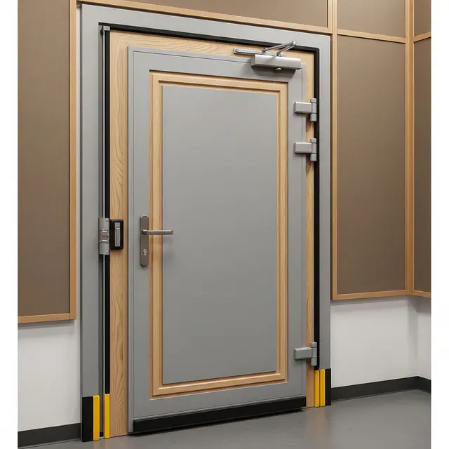 Pintu Kedap Suara (Image by Gemini AI)