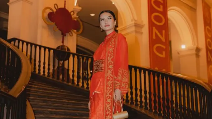 Potret Terbaru Raline Shah dengan Busana Tiongkok. (instagram/ralineshah)