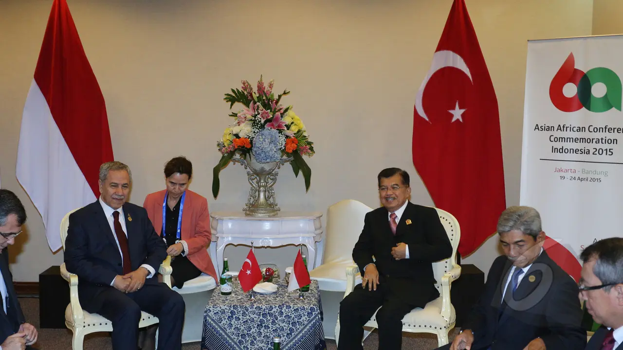 JK Bertemu Wakil PM Turki Bahas Perdamaian Timur Tengah