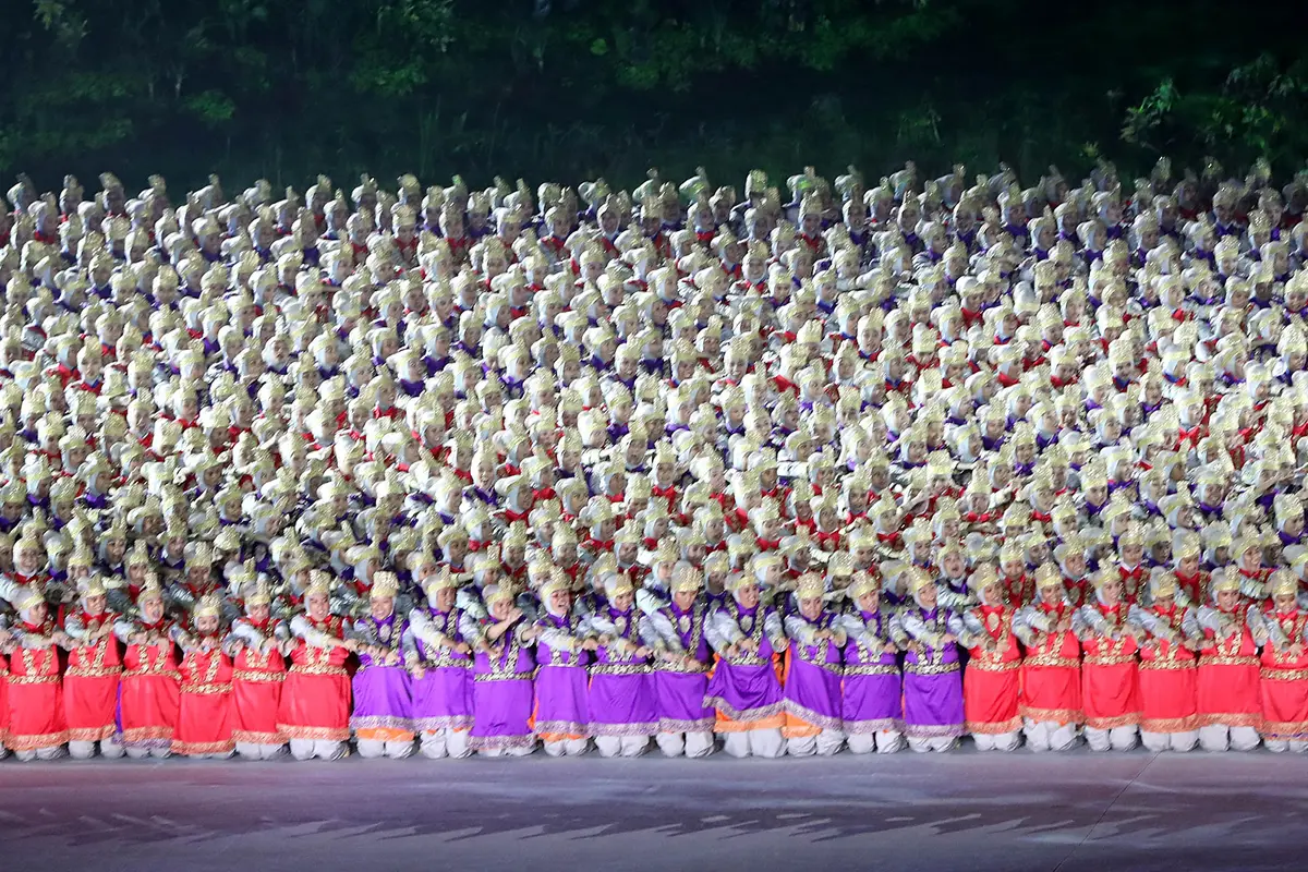 Tari Saman di Pembukaan Asian Games