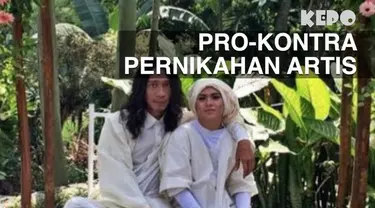 Pernikahan yang semestinya menjadi momen bahagia beberapa pasangan selebritas ini harus dihiasi komentar miring masyarakat.