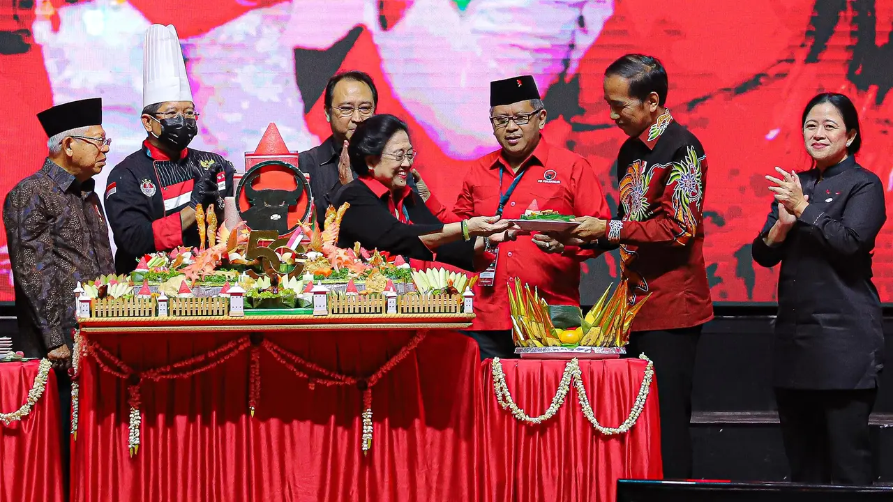 Momen Peringatan HUT PDIP ke-50