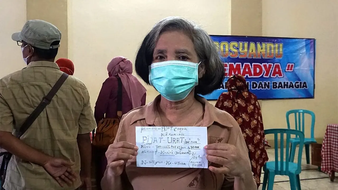 Sempat Fenomenal, Rini Pijet Sekarang Sudah Mandiri Berkat Pendampingan Pemkot Kediri