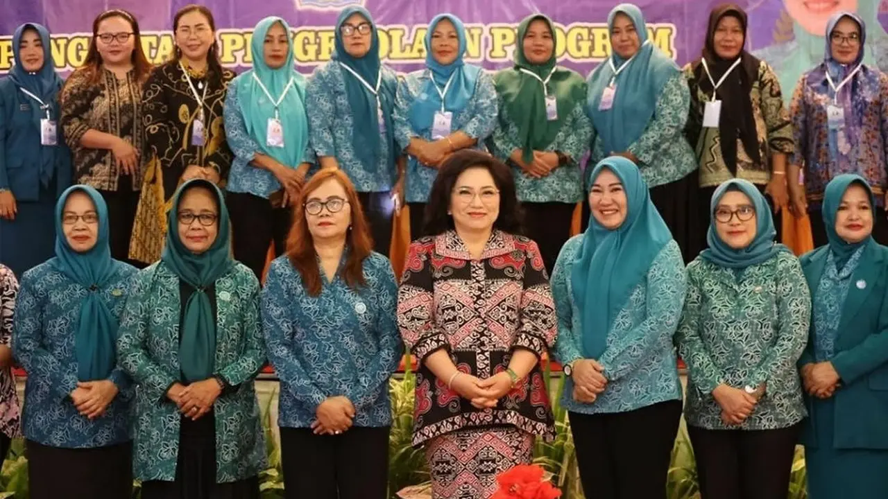 Rita Dondokambey Ajak Perempuan TP PKK Tunjukkan Kerja Nyata