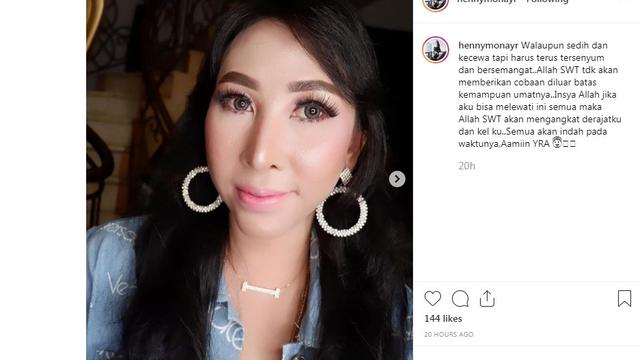 Istri Rio Reifan (Foto: Instagram/@hennymonayr)