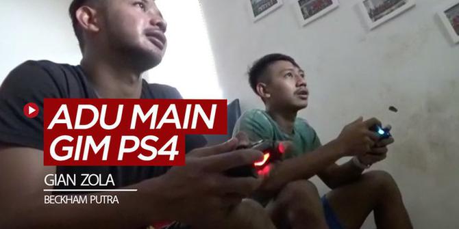 VIDEO: Kakak Beradik di Persib, Gian Zola dan Beckham Putra Sering Beradu Main Gim PS4