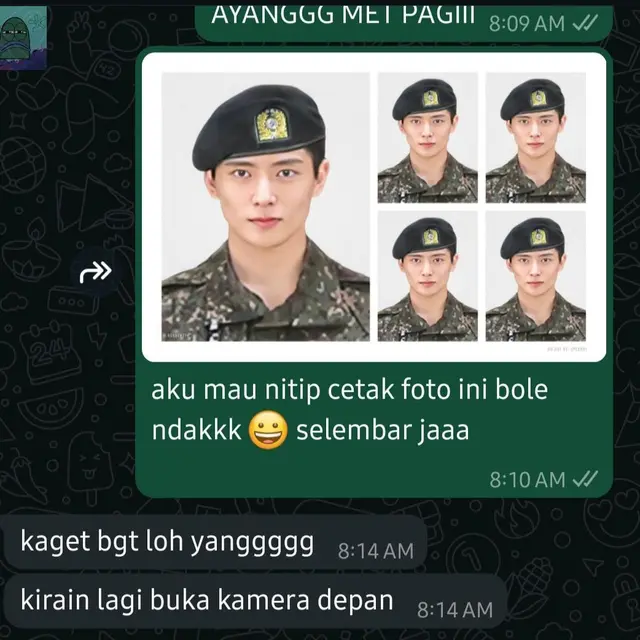 6 Chat Cowok Kelewat PD Bandingkan Dirinya dengan Idol K-Pop Ini Kocak