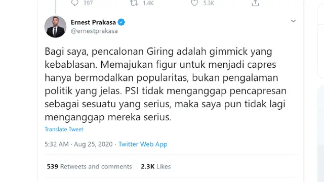 Ernest