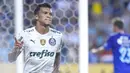 Veron telah memainkan 95 pertandingan senior dan mencetak 14 gol untuk Palmeiras serta membantu tim asal Sao Paulo itu meraih dua gelar Copa Libertadores sebelum pindah ke Porto pada tahun 2022. (AFP/Rodrigo Buendia)
