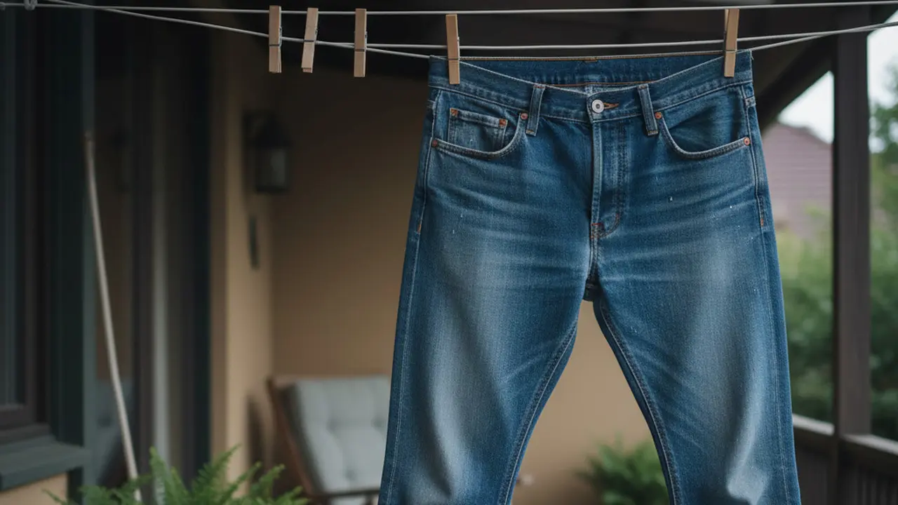 Jangan jemur jeans dibawah terik matahari langsung