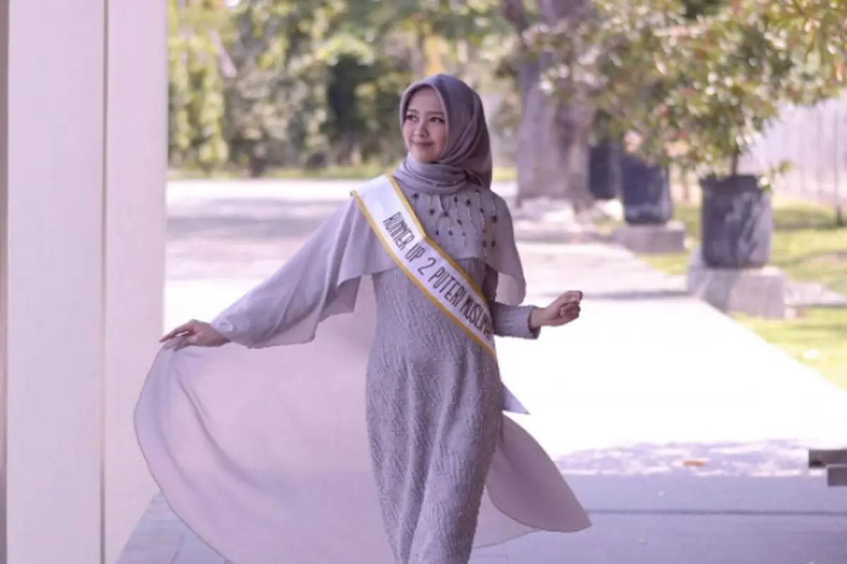Salsabella Kanzu runner up Puteri Muslimah Indonesia 2017