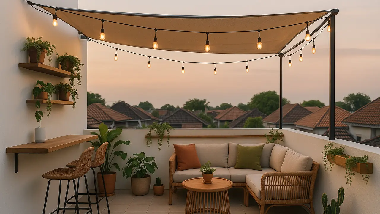 Model Rumah Minimalis Dengan Rooftop Garden/ChatGPT