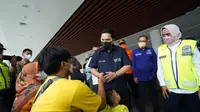 Tinjau Pelabuhan Panjang, Erick Thohir Ingin Pastikan Arus Balik Berjalan Lancar